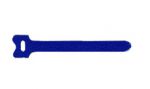 Хомут-липучка 180мм; синие; (20шт.) [LAN-VCM180-BL]