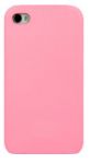 Чехол защитный для iPhone 4/4s DiscoveryBuy кожа розовый