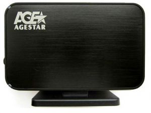 Контейнер AgeStar 3UB3A8-6G usb3.0 to 3.5"hdd SATA (black) ― Компьютерная фирма Меридиан