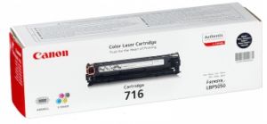 Картридж Canon C-716BK для LBP-5050 / 5050N Черный ― Компьютерная фирма Меридиан