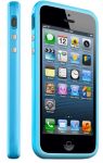 Чехол защитный для iPhone 5 бампер; синий