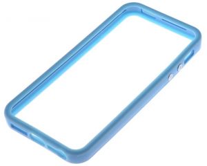 Чехол защитный для iPhone 5 бампер; синий ― Компьютерная фирма Меридиан