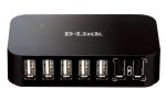 ХАБ USB 7 port 2.0 D-Link DUB-H7 + б.п.