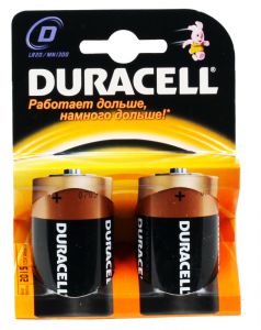 Батарейки алкалиновые DURACELL Basic D 1.5V LR20 2шт. [725] ― Компьютерная фирма Меридиан