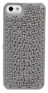 Чехол защитный для iPhone 5  Freshfiber; дизайн Maille цвет - серый 85241504 ― Компьютерная фирма Меридиан