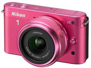 Фотоаппарат Nikon 1 J2 Kit 10-30 mm F/3.5-5.6 VR Pink ― Компьютерная фирма Меридиан