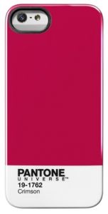 Чехол защитный для iPhone 5 Scenario. Pantone Universe; дизайн "Crimson". PA-IPH5-CR ― Компьютерная фирма Меридиан