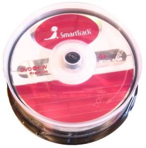 Диск для записи DVD-RW 4x 4.7Gb Smart Track банка 25 шт. ― Компьютерная фирма Меридиан