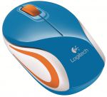 Беспров.мышь Logitech Mini M187 blue wireless USB (910-002738)