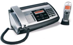 Факс на термобумаге Philips PPF-685 термоперенос копир/факс/АОН/автоответчик/DECT трубка (Серый) ― Компьютерная фирма Меридиан