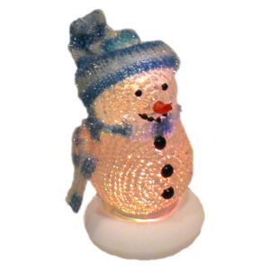 Игрушка USB - Снеговик с музыкой ORIENT 319B; шарф и шапочка; 7 цв. подсветка ― Компьютерная фирма Меридиан