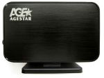 Контейнер AgeStar 3UB3A8-6G usb3.0 to 3.5"hdd SATA (black)