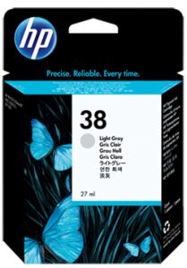 Картридж HP C9414A №38 для PS Pro B9180 серый ― Компьютерная фирма Меридиан