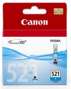 Картридж Original Canon CLI-521C cyan PIXMA iP3600/4600/MP540/620/630/980 (9мл) ― Компьютерная фирма Меридиан
