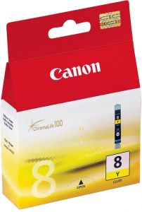 Картридж Original Canon CLI-8 Y для Canon Pixma iP6600D/iP4200/5200/5200R Yellow ― Компьютерная фирма Меридиан
