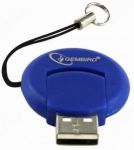 Устройство Ext 01-In-One CR107 Gembird (синий) micro-SD внешний  USB2.0