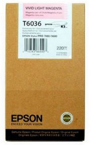 Картридж EPSON EPT603600 светло-пурпурный для Stylus Pro 7880/9880; (220ml) ― Компьютерная фирма Меридиан