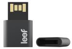 Память USB Flash RAM 16 Gb Leef Fuse Charcoal Matte/Black магнитный черно/чёрный [LFFUS-016GKR]