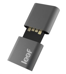 Память USB Flash RAM 16 Gb Leef Fuse Charcoal Matte/Black магнитный черно/чёрный [LFFUS-016GKR] ― Компьютерная фирма Меридиан