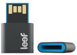 Память USB Flash RAM 16 Gb Leef Fuse Charcoal Matte/Blue магнитный черно/синий [LFFUS-016GBR]
