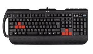 Клавиатура  A4-Tech X7 G700 black Gaming PS/2 ― Компьютерная фирма Меридиан