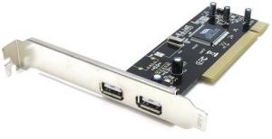 Контроллер PCI to USB2.0 2-ports; int Gembird (UPC-20-2P) ― Компьютерная фирма Меридиан