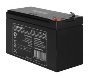 Аккумуляторная батарея Ippon IP12-7 (12V/7AH) ― Компьютерная фирма Меридиан