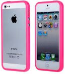 Чехол защитный для iPhone 5 бампер Pink