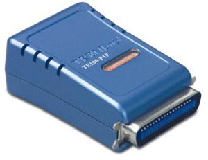 Принт-сервер TRENDNet TE100P1P мини 10/100Мбит/с с 1 параллельным портом ― Компьютерная фирма Меридиан