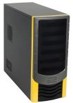 Корпус Foxconn ZL-142A Black-Yellow; ATX; 350W CWT; USB
